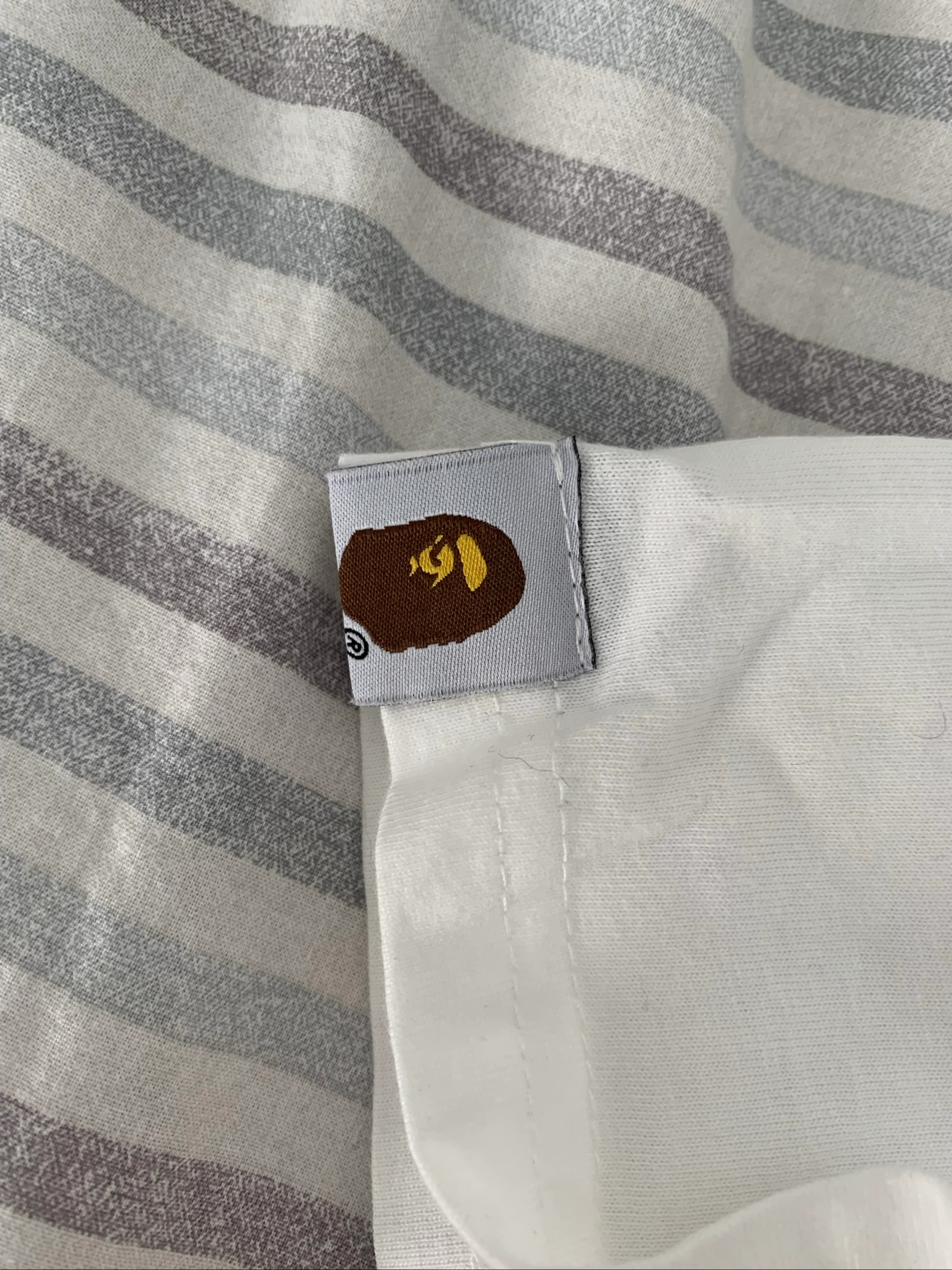 Witte A Bathing Ape Bape T-shirt – photo 5